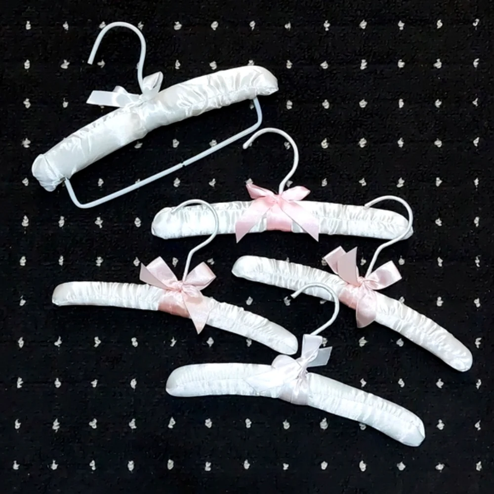 Satin•Padded Children's Boutique Hanger Assortment • Set of 5